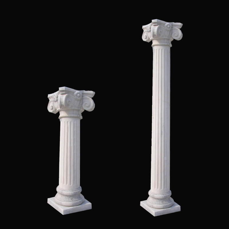 Decorative Greek or Roman Style Plastic Fiberglass or Marble Column Pillar