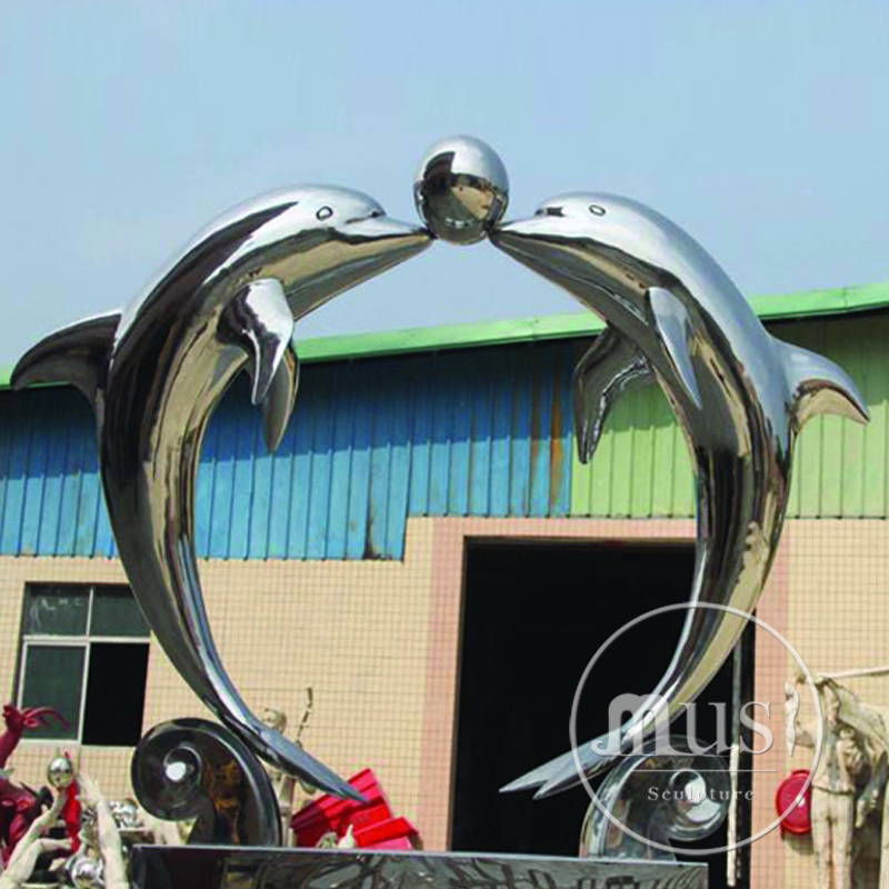 MUSI Stainless Steel Sculpture For Outdoor IP68 Fountain Lamp Underwater For Yard Decoration