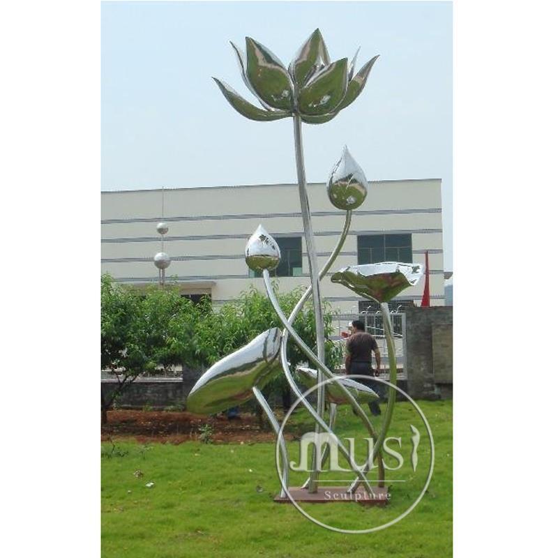 Garden Polished Modern Art Stainless Steel Outdoor Tree Abstract Sculpture