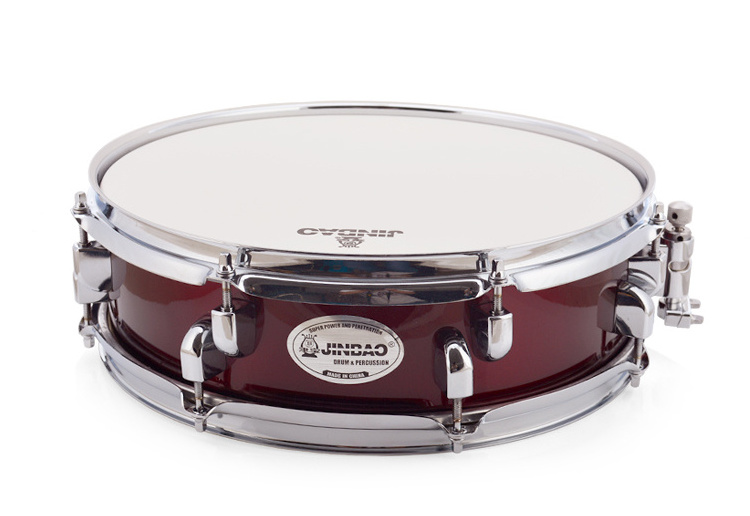 Jinbao JBMS-1065 Snare Drum Burgundy Professional Snare Drum 14 inch