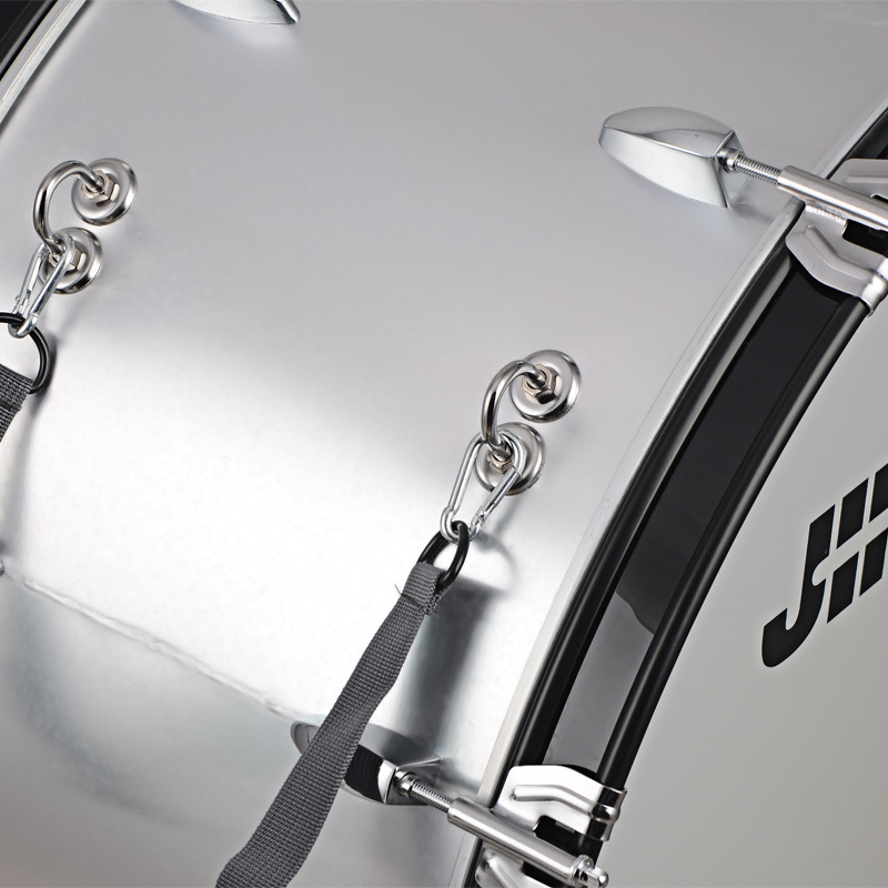 Jinbao JBMB2412G  Series  Band Snare Drum Marching Drum Pipe Band Drum with Back Frame