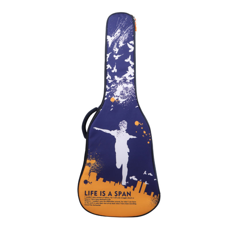 Customize 38/39/40/41inch guitar bag waterproof Oxford acoustic guitar case soft foam padded classic guitar gig bag