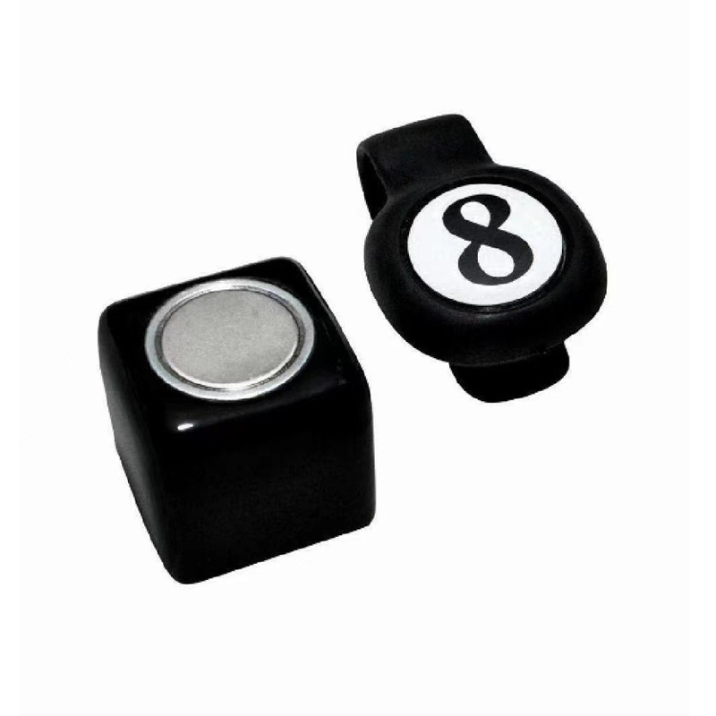 Magnetic chalk holder for Snooker and Billiards sports use