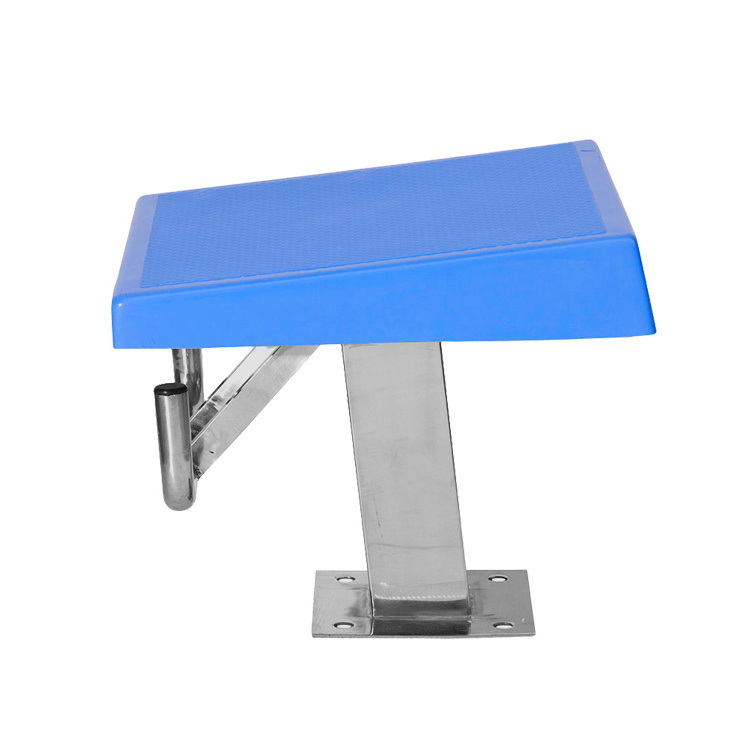 Swimming pool stainless steel starting block used for match