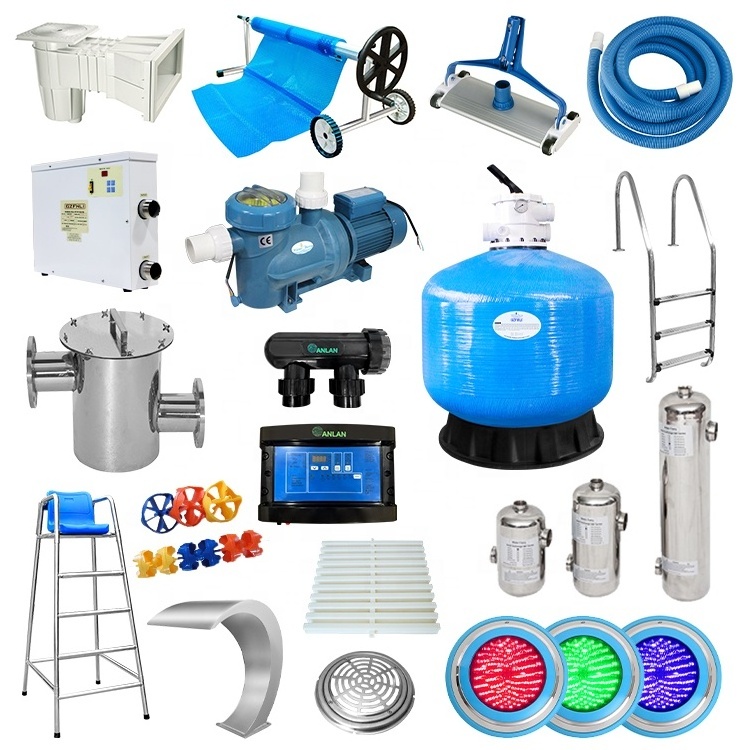 Fenlin wholesale whole set complete swimming pool equipment and accessories