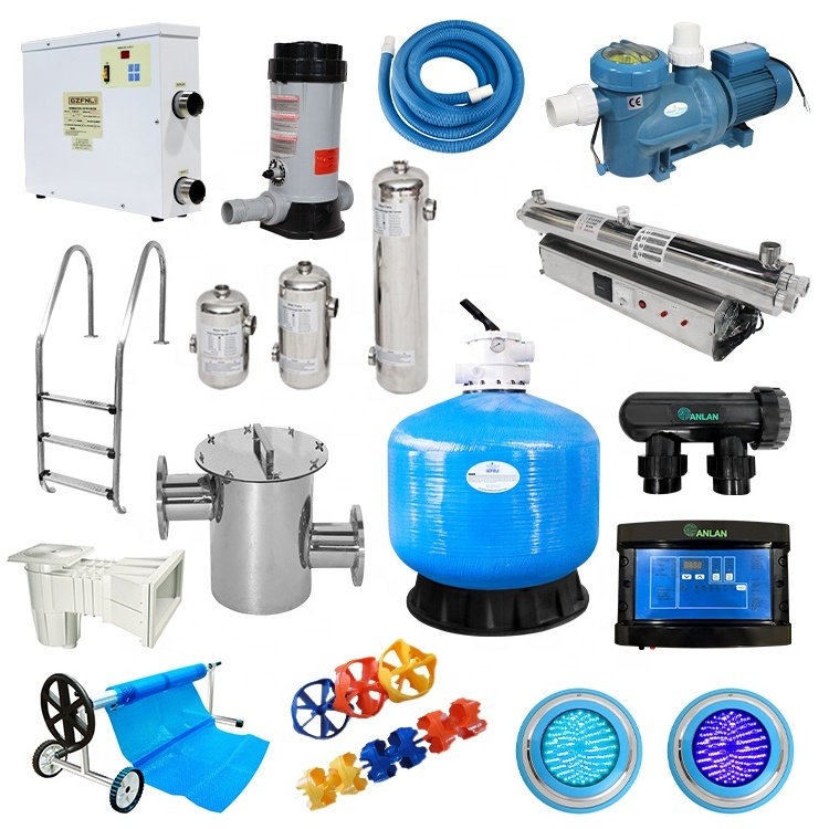 Fenlin wholesale whole set complete swimming pool equipment and accessories