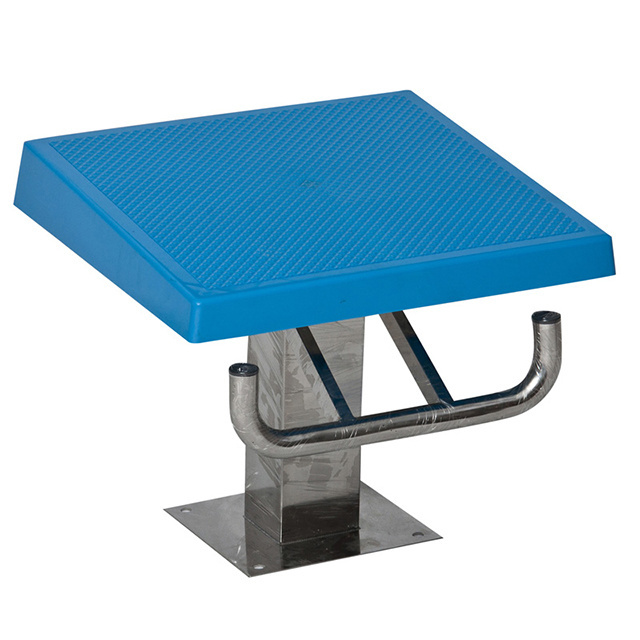 Swimming pool stainless steel starting block used for match