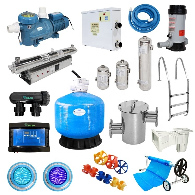 Fenlin wholesale whole set complete swimming pool equipment and accessories