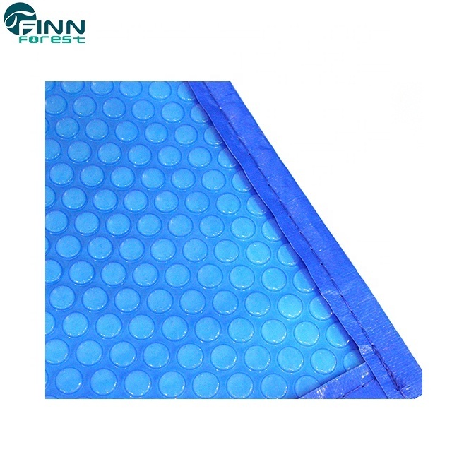 Blue color hard plastic ground bubble swimming pool cover