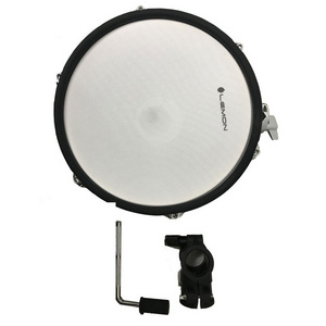 Lemon drum pad 10" dual zone wooden mesh drum parts for electronic drum with Tom holder & Clamp