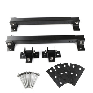 Rotating Adjustable Black Solar Panel Mounting Tilt Angle Bracket Aluminium Frame PV Panel Stand