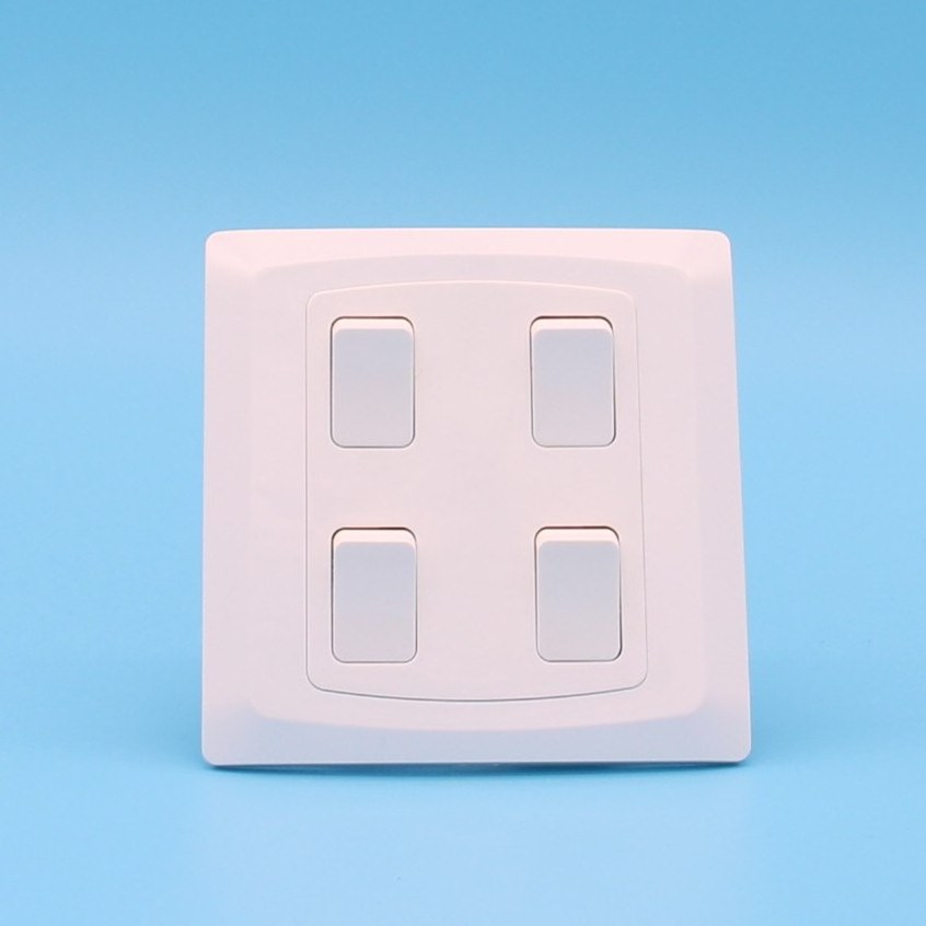 electrical british bihu wall sockets and switches 4gang 2way k switch socket