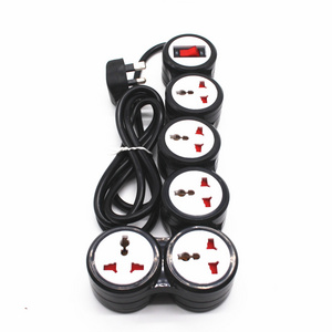 2021 extension multi power strip flexible power strip with usb led strip 5 way flexible outlet