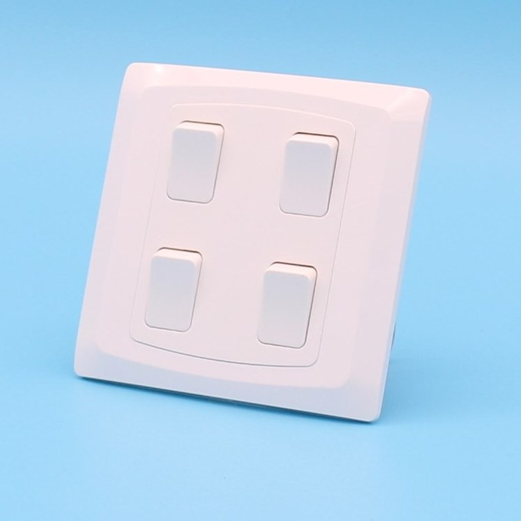 electrical british bihu wall sockets and switches 4gang 2way k switch socket