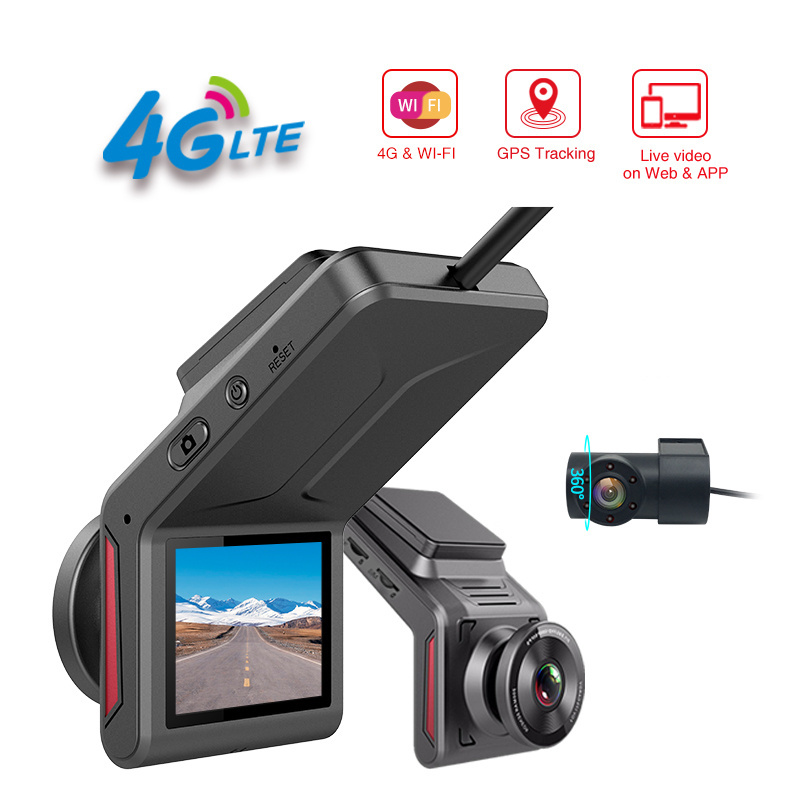 4G wifi inside dash cam for Taxi with GPS tracking live video for fleet telematic fit cmsv6/cmsv7 car dvr IR night vision