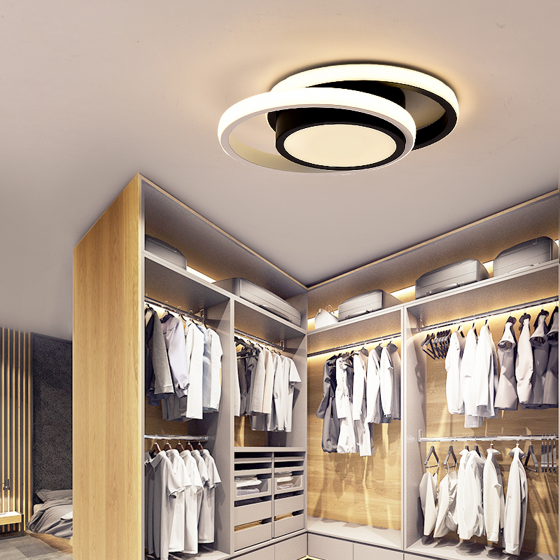 LED Aisle Ceiling Light Body Sensor Ceiling Lamp 36W 32W Bacony Entryway Closet Cloakroom Led Ceiling Lighting Fixtures Lustre