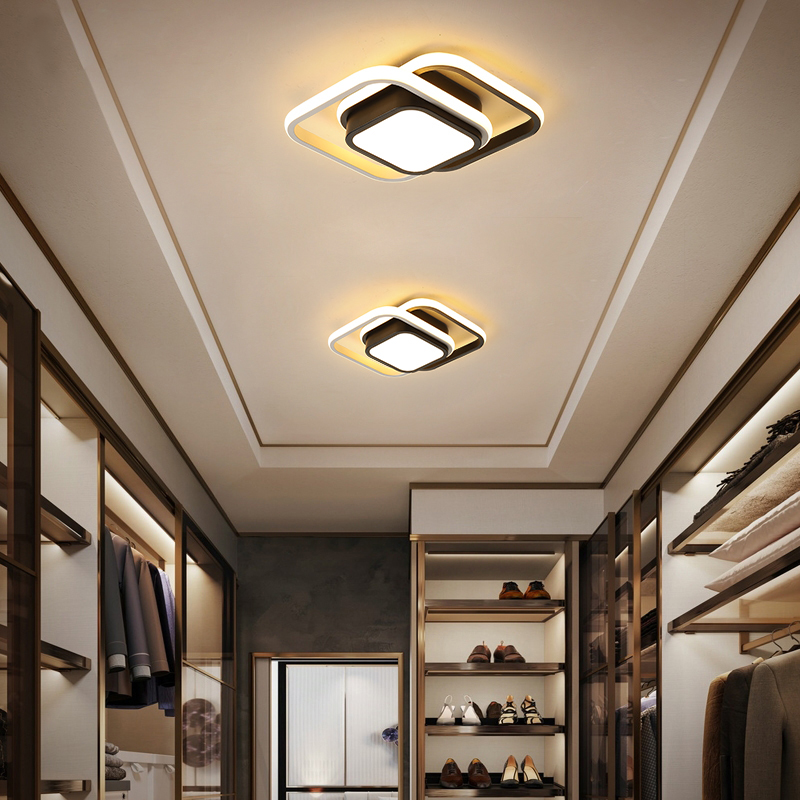 LED Aisle Ceiling Light Body Sensor Ceiling Lamp 36W 32W Bacony Entryway Closet Cloakroom Led Ceiling Lighting Fixtures Lustre