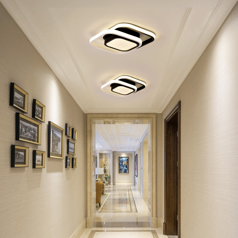 LED Aisle Ceiling Light Body Sensor Ceiling Lamp 36W 32W Bacony Entryway Closet Cloakroom Led Ceiling Lighting Fixtures Lustre