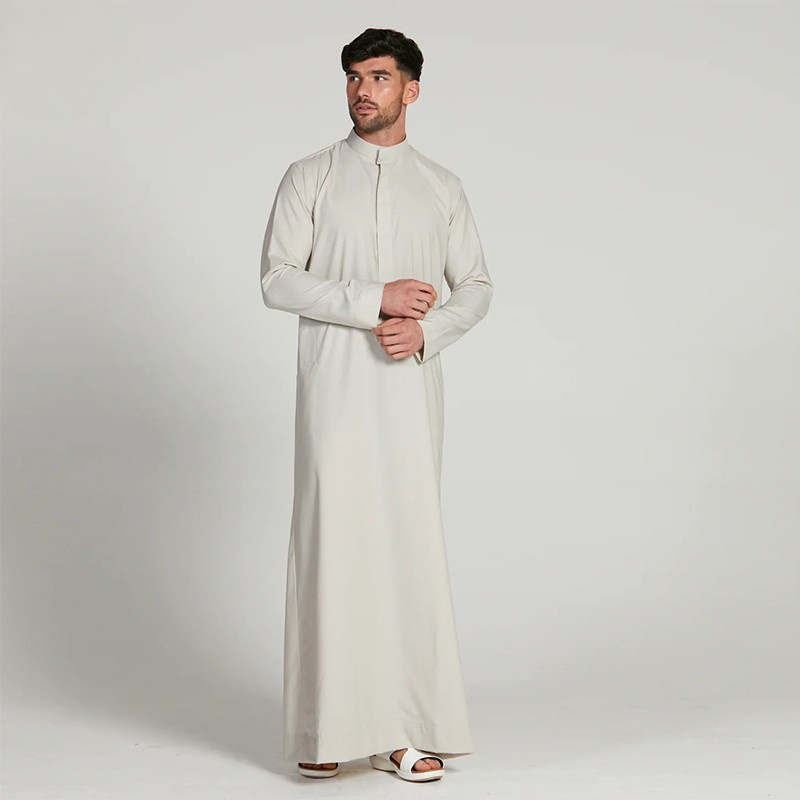 2024 Wholesale Cheap Muslim  Men Daffah Thobe