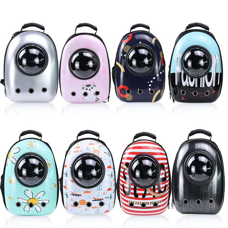 Cheap transport safety space capsule shaped pet carrier bag for dog cat