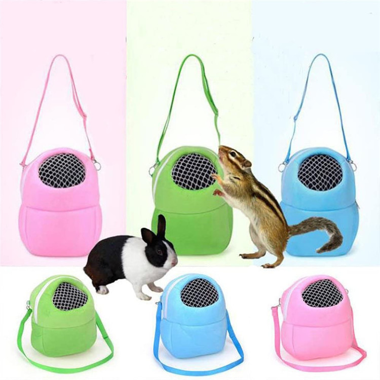 Portable Outgoing Small Animals Carrier Shoulder Sling Hamster Guinea Pig Squirrel Chinchilla Carrier Bag