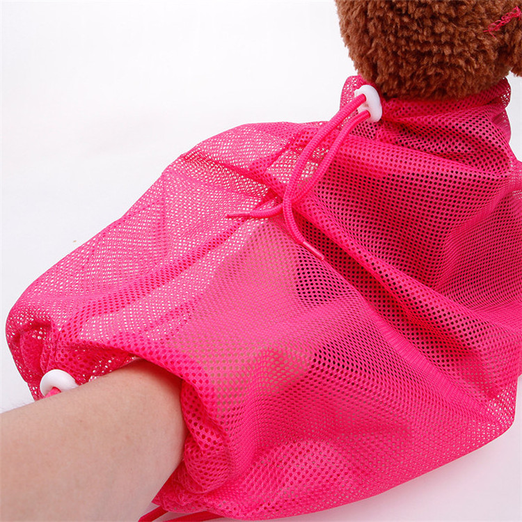 Multifunctional Cat Restraint Washing Shower Mesh Cat Grooming Bag