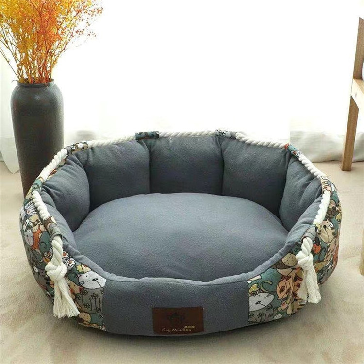 Removable and washable pet supplies luxury dog bed for large dogs