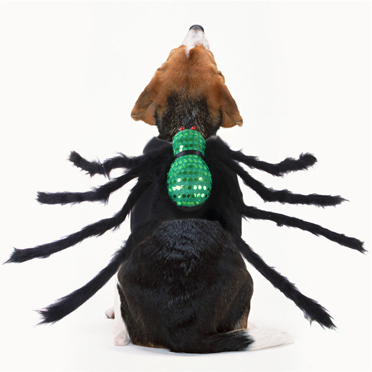 Good design pet accessories for festival fun dog spider harness Halloween clothing