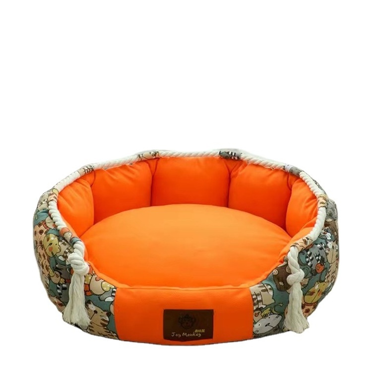 Removable and washable pet supplies luxury dog bed for large dogs