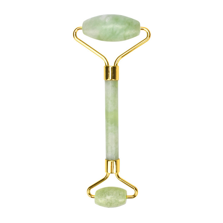 High quality facial massager gua sha tool set jade roller with box packing Make Your Face Skin Smoother and Looks Younger