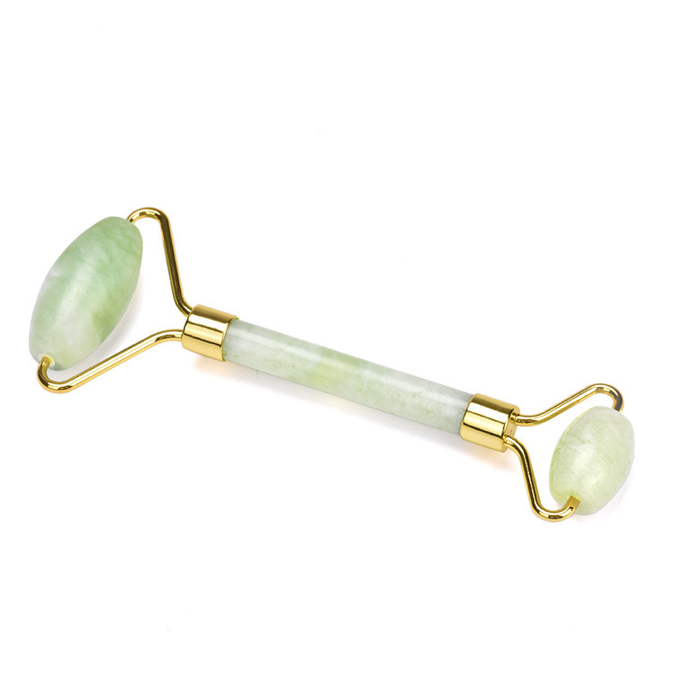 High quality facial massager gua sha tool set jade roller with box packing Make Your Face Skin Smoother and Looks Younger