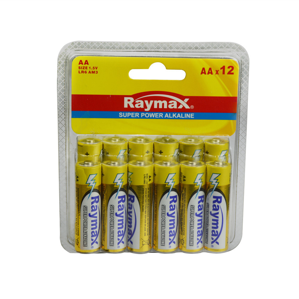 Raymax OEM Best Price  am3 1.5v size 2600mAh batteries aa  lr6 alkaline batteries for home using