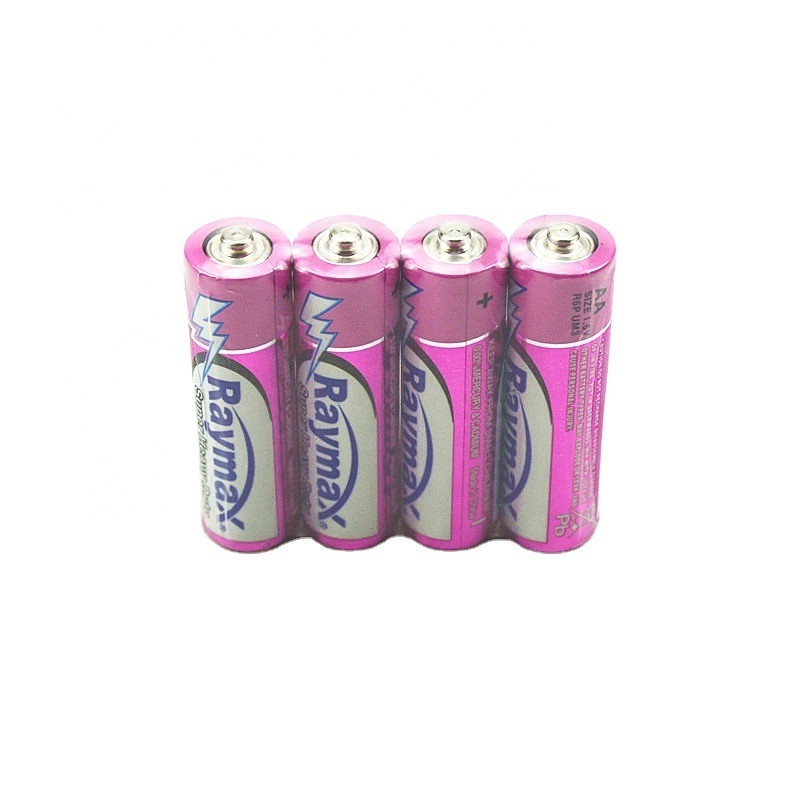 Raymax Mustang Cheap Price No.5  R6P Size aa UM3 1.5V 5# Zinc Carbon Heavy Duty Batteries