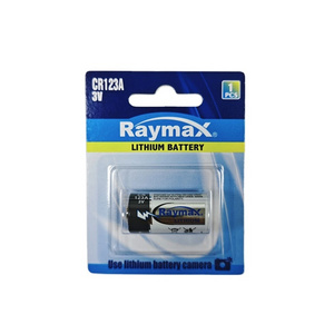 Raymax  OEM Brand  lithium 3v 1500mah CR123a lithium batteries