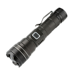 Rechargeable Flashlight Tactical Super Bright LED Flashlights   Battery Included Type-C Charging IPX3 Water-Resistant