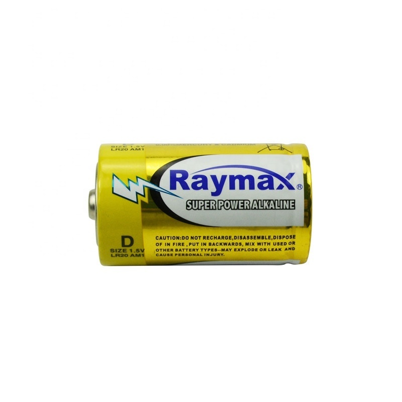 Raymax Factory Best Selling Alkaline Battery LR20  alkaline AM-1 1.5v Battery