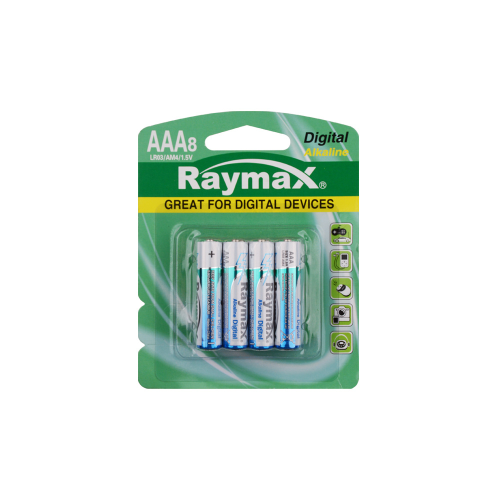 Raymax Brand Mustang factory  OEM Triple A Double A AA battery Piles Batteries AAA Pilas