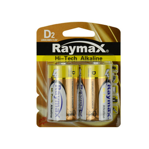 Raymax Battery Factory  Hi-Tech  LR20  AM1 Size D  Alkaline Battery 1.5V Long life batteries