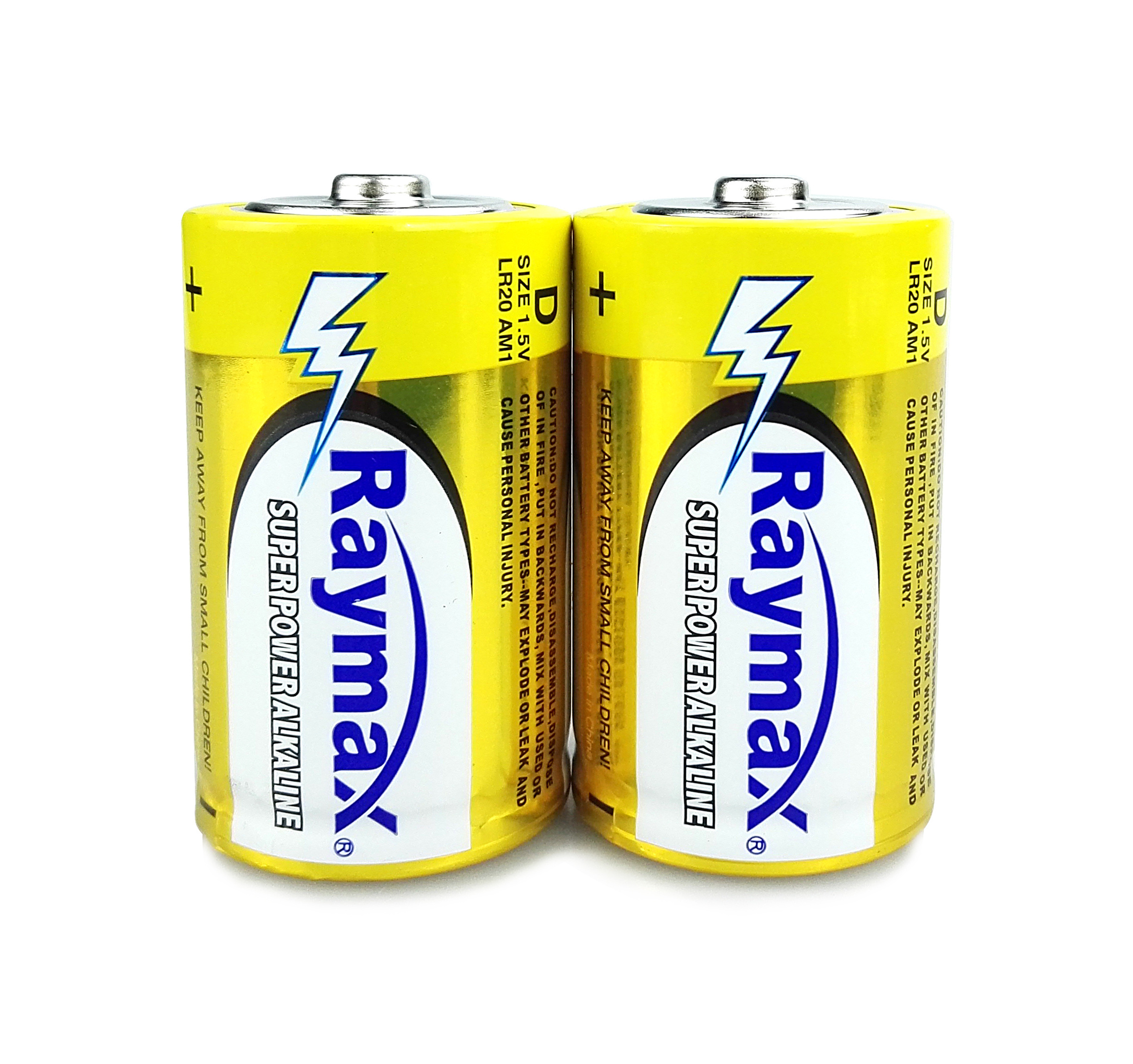 OEM  Raymax D Size LR20 am1 1.5v Super Alkaline Dry Batteries for Digital Cameras