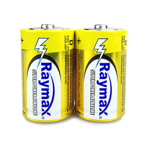 OEM  Raymax D Size LR20 am1 1.5v Super Alkaline Dry Batteries for Digital Cameras