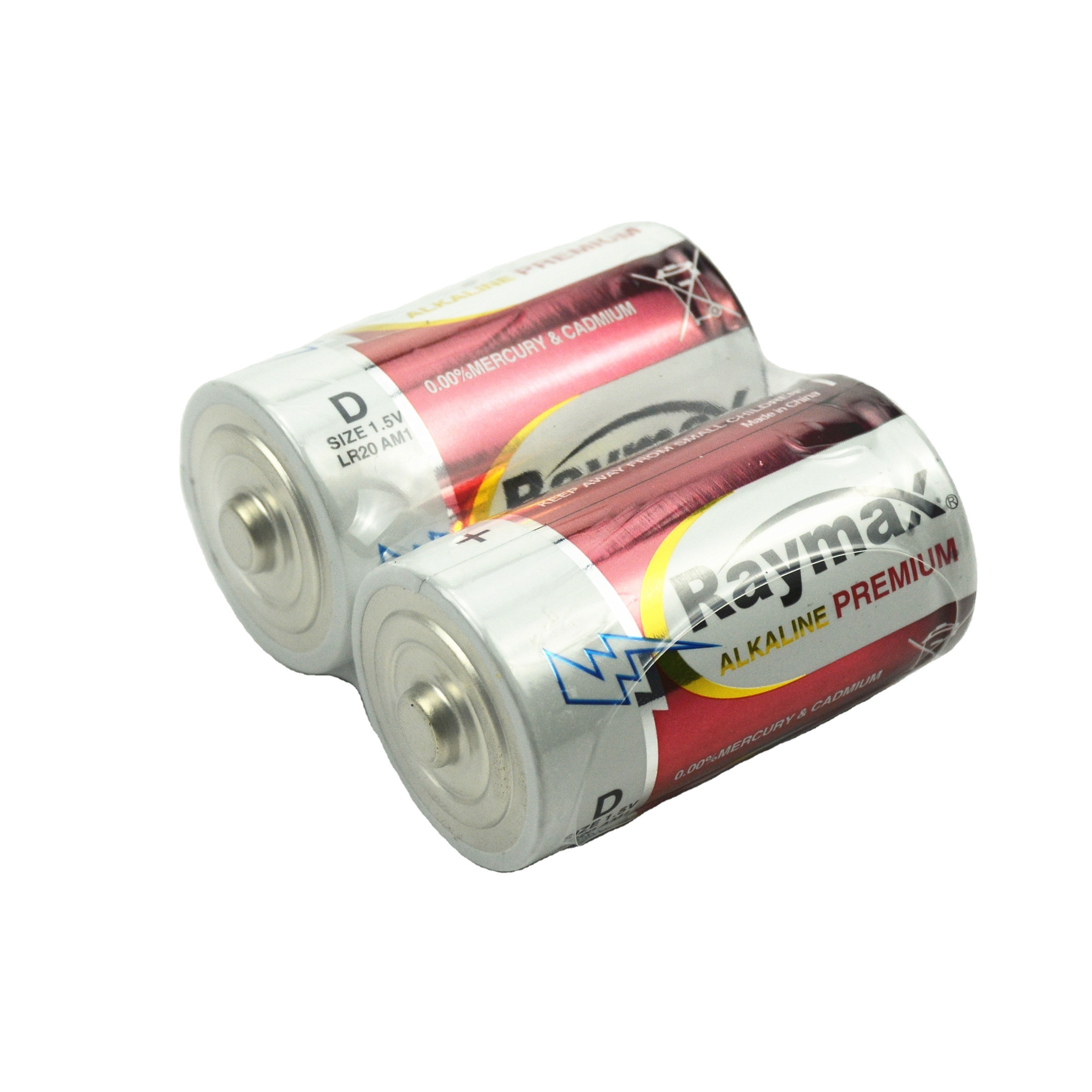 Top Performance Raymax D size LR20 Mono AM1 1.5v Torcia alkaline cell dry battery