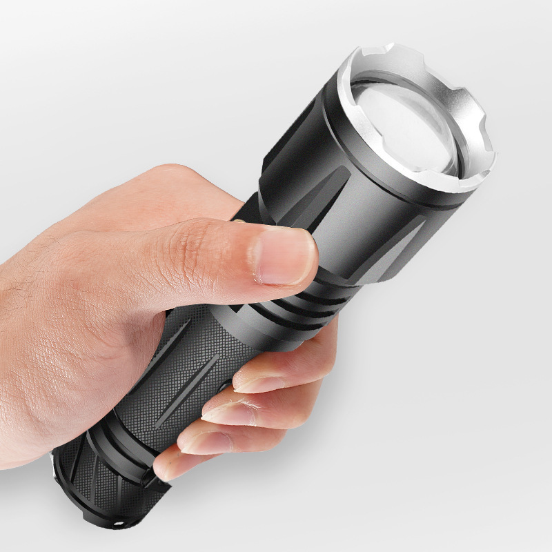 LED Torch Flash Light Adjustable Zoom LED Outdoor Flashlights & Torches