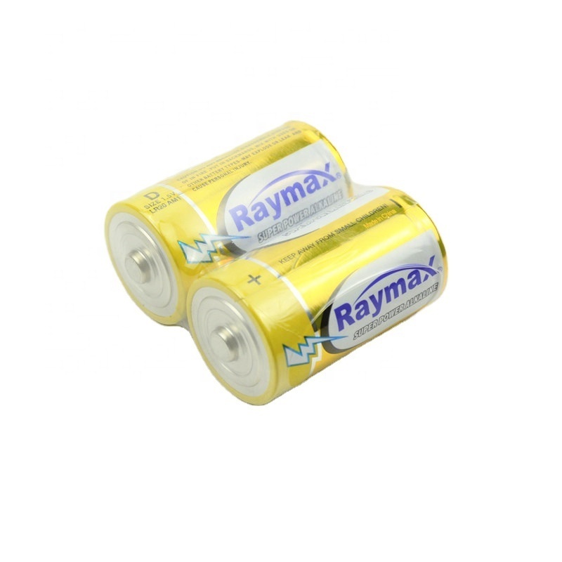 Raymax Factory Best Selling Alkaline Battery LR20  alkaline AM-1 1.5v Battery