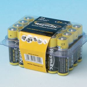 Raymax  All Season Hot Selling PVC Box 24pcs  Batteries Alkaline aa  Primary  Batteries