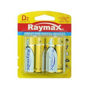 Raymax LR20 1.5v D Size R20P Battery 1.5v Dry Batteries  R20 Size D  Dry Cell Battery