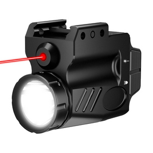 Hunting Red Green Blue Dot Sight Optics Red Green Illuminated Flashlight Tactical Laser Sight Combo