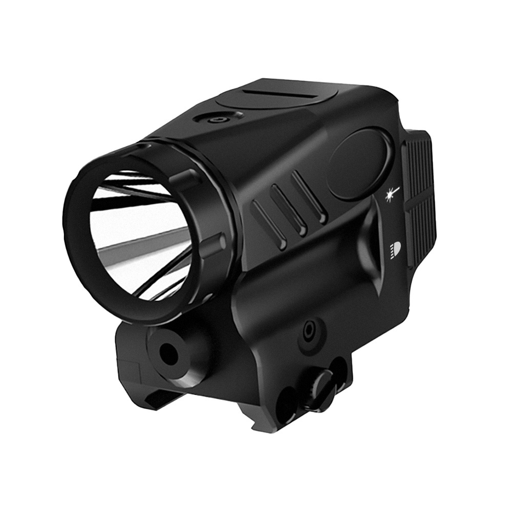 Hunting Red Green Blue Dot Sight Optics Red Green Illuminated Flashlight Tactical Laser Sight Combo