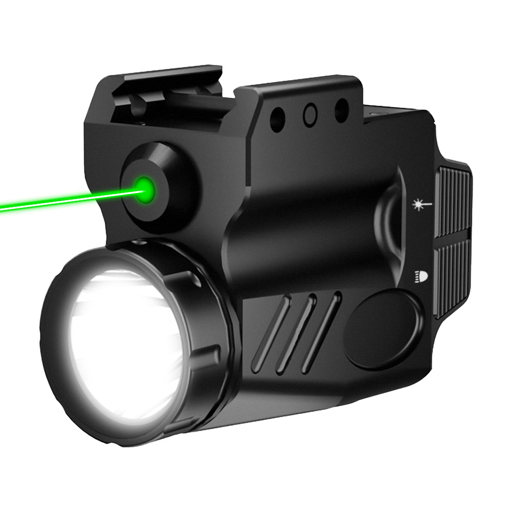 Hunting Red Green Blue Dot Sight Optics Red Green Illuminated Flashlight Tactical Laser Sight Combo