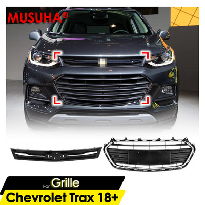 MUSUHA Front Bumper Upper Grille For Chevrolet Trax Middle Lower Grille 2017 2018 2019 2020 2021 2022  Grille OEM 42537706