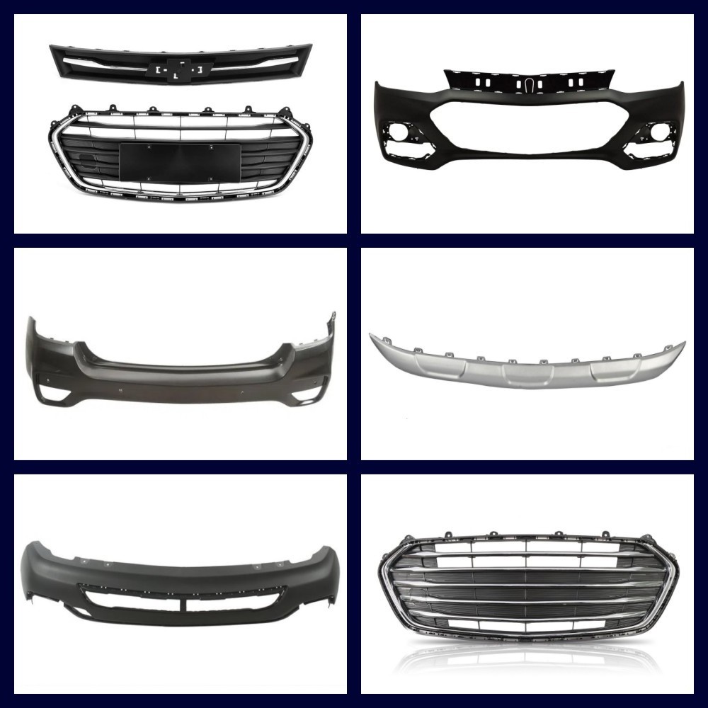 MUSUHA Front Bumper Upper Grille For Chevrolet Trax Middle Lower Grille 2017 2018 2019 2020 2021 2022  Grille OEM 42537706